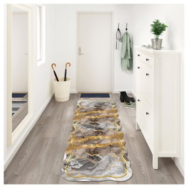 Conceptum Alfombra de Pasillo Marrón 80 x 150 cm